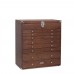 GI-T22-D Dark Oak 11-Drawer Solutions Chest